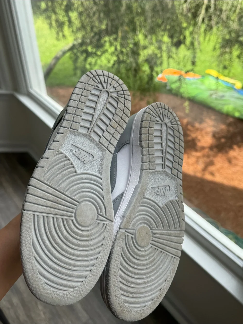 Nike dunk low Sneakers in Light Grey & White 2y